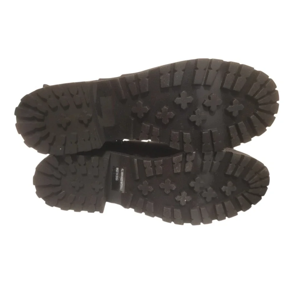 Cute Dolce Vita girls size 5 Rollins black lace up‎ combat style boots NWOB